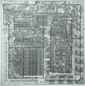Núcleo del microprocesador 8080, compuesto por 4500 transistores