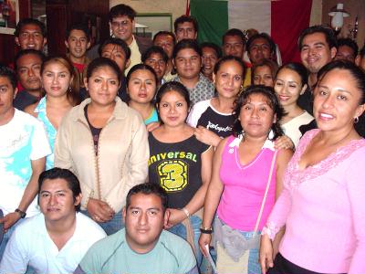 Visitantes del Instituto Tecnolgico de Tuxtepec, Oaxaca. 05-nov-2005